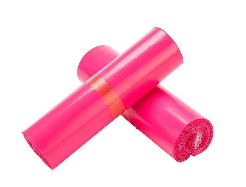 张家港玫红色快递袋-02